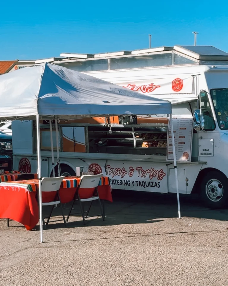 Would you eat at this food truck parked at a gas station in Chula Vista?