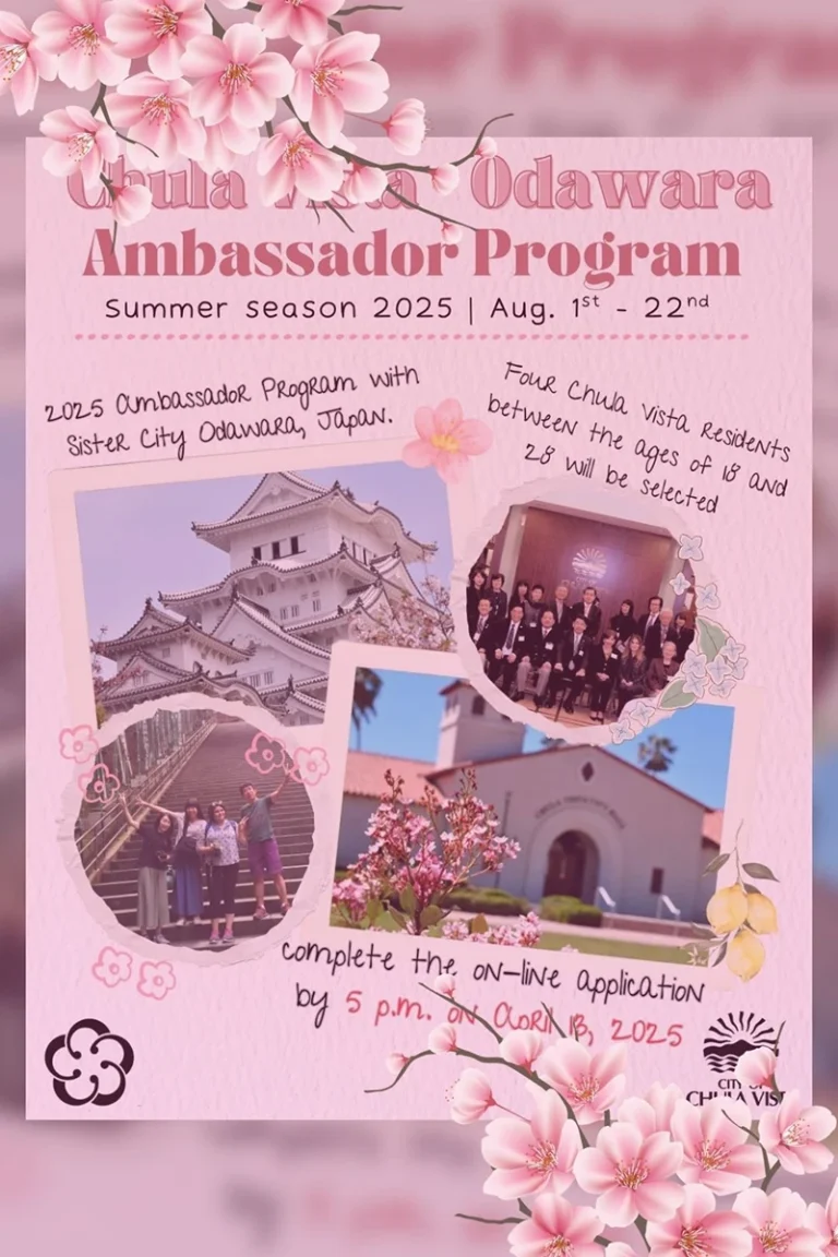 Chula Vista sister city in Japan
