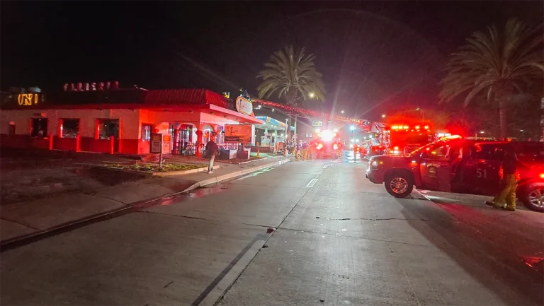 Chula Tacos in Chula Vista catches fire