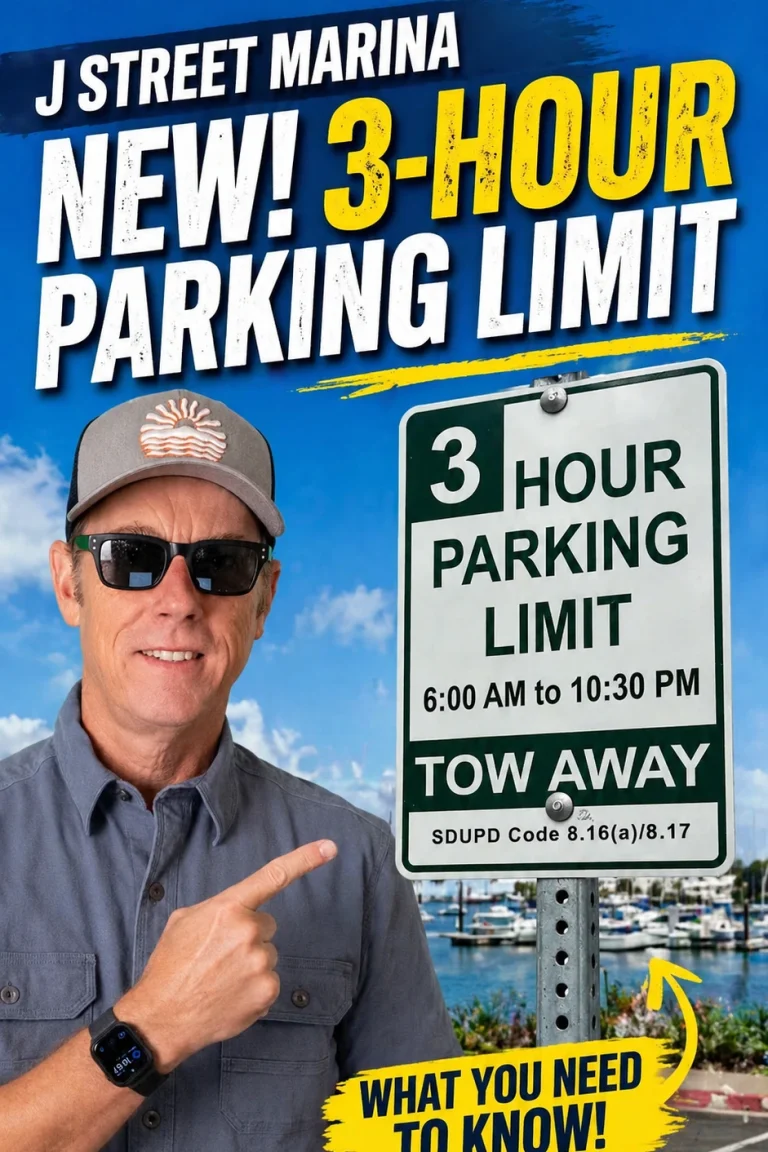 J St Marina now has three-hour parking only