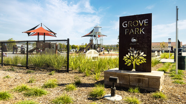Grove Park in The Village of Montecito is a beautiful Chula Vista Park